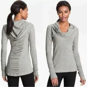 ⭐️Zella,Flattering All Shirred Up Hoodie,Lightweight & So Soft,Hooded, Size XS